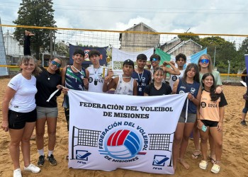Beach Voley: Misiones pisó fuerte en Chaco