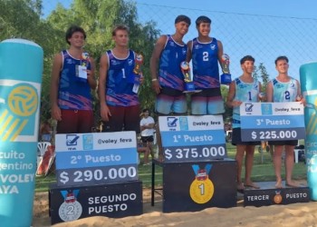 Vóley: vuelta al Circuito y campeonato para el misionero Marcos González