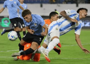 Agustín Ruberto sufrió una grave lesión y se pierde lo que resta del Sudamericano Sub 20