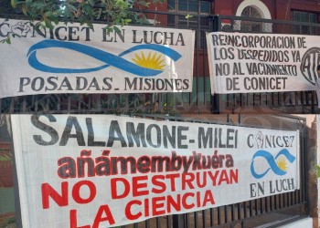 Investigadores del CONICET reclaman en Posadas contra el ajuste de Nación