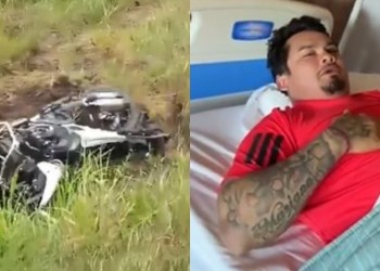 “Chino” Maidana: “Iba a 200 km/h, estoy vivo de milagro”