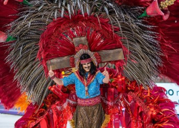 El Gauchito Gil cobró vida en la comparsa correntina Ara Berá