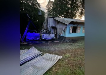 El incendio del Destacamento de Guardaparques comenzó por un desperfecto mecánico