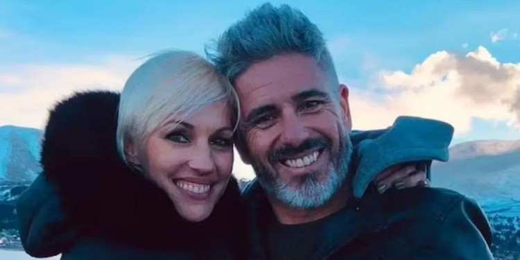 OTROS TIEMPOS. La modelo y empresaria misionera Ingrid Grudke y su ex-pareja Martín Colantonio.
