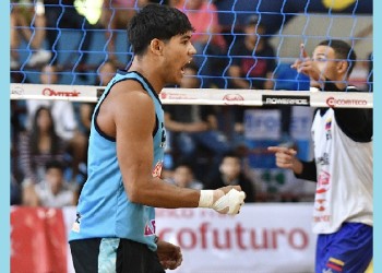 El misionero Marcos González hizo podio en Cochabamba