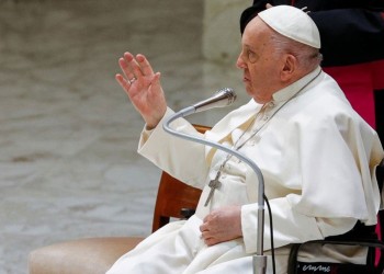 El papa Francisco dijo que continúa su tratamiento “con confianza”