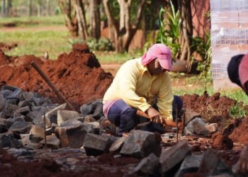 Obras de mejora en barrios de Apóstoles
