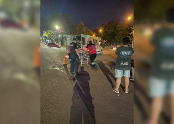 Una mujer de 80 años fue atropellada y tuvo que ser trasladada al hospital