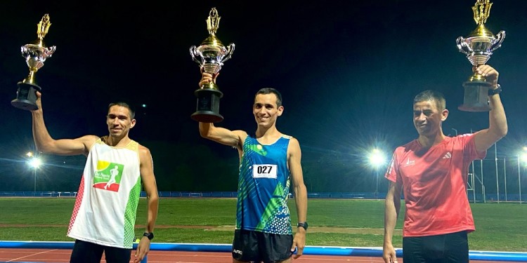 BIEN ARRIBA. El representante de la Capital del Monte, plusmarquista de la tierra colorada, ganó la competencia.
