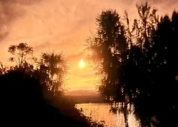 Video: así se iluminó Bariloche por el paso de un meteorito