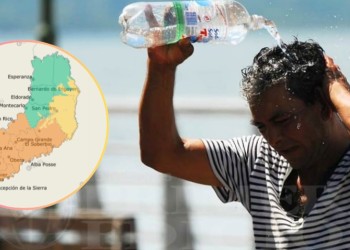 Misiones en alerta naranja por altas temperaturas y rayos UV extremos