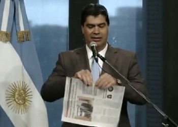 El día que Capitanich rompió Clarín