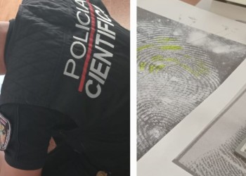 Huellas dactilares en un monitor permitieron arrestar a un ladrón en Oberá