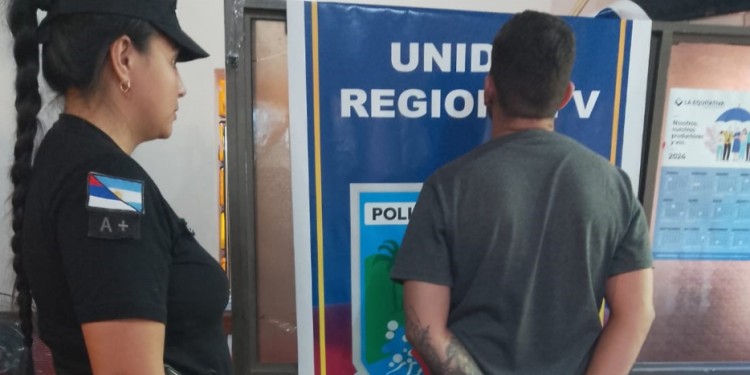 DETENCIÓN. Se presentó en la comisaría de la Mujer de Iguazú.