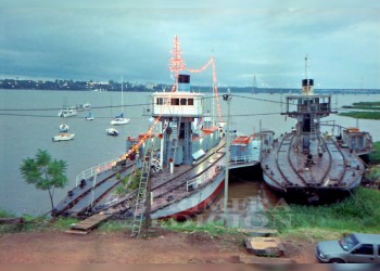 Imágenes inéditas del ferry posadeño