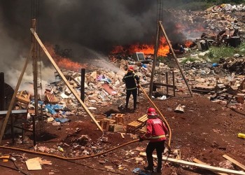 Oberá: incendio en el basural del barrio Copisa habría sido intencional