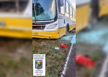 Colectivo interurbano sufrió un incendio en Misiones