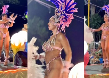 Intendenta sorprendió y se hizo viral por bailar en los corsos