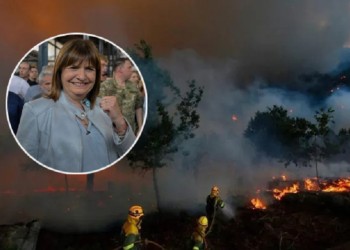 En medio de los incendios, la Dirección Nacional de Manejo del Fuego pasó a depender de Bullrich