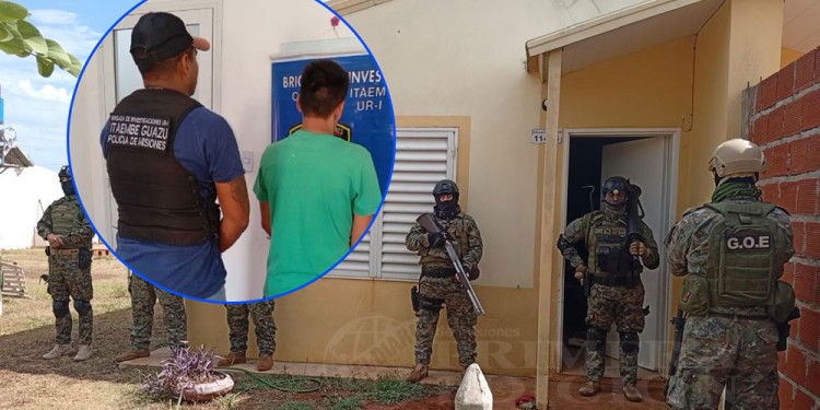 ALLANAMIENTO. Sobre calle Las Campanillas, uno de los sectores más recientemente entregados en el barrio.