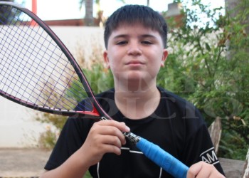 Squash: el misionero empezó con el pie derecho