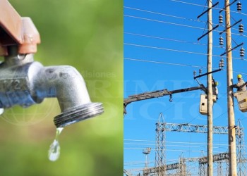 Se normaliza de a poco los servicios de agua y luz en barrios de Posadas y Garupá