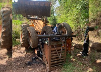 Colono murió tras volcar con un tractor