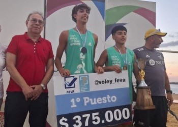 Vóley: Walter Vega, campeón en tierras correntinas