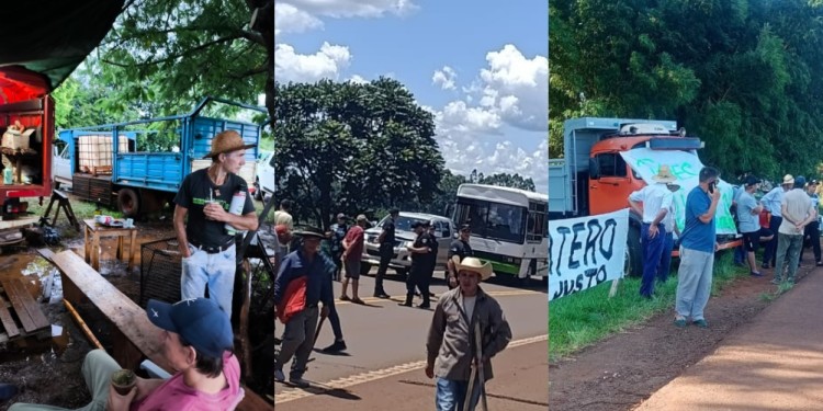 RESISTENCIA. Productores yerbateros decididos a parar la zafra gruesa y evitar que ingrese hoja verde y canchada a los secaderos analizan medidas para seguir sumando adeptos a la lucha del sector para que se pague $457 de base, por cada kilo entregado.