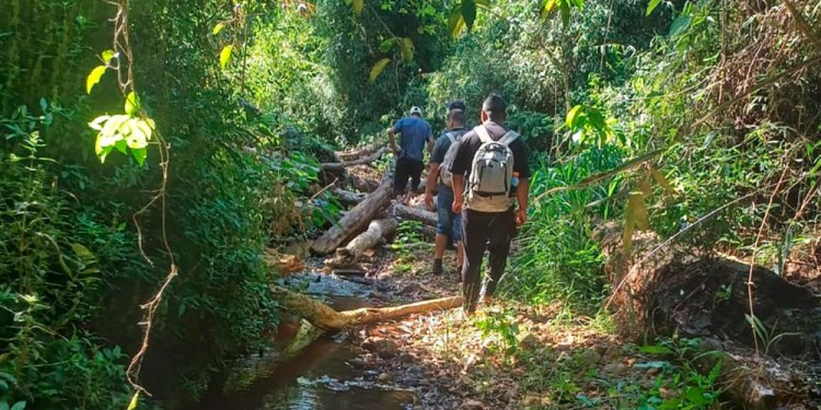 BÚSQUEDA. Se cumplió ayer el cuarto día y sin rastros de los sospechosos.
