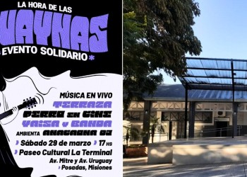 Este sábado, música y encuentro con un fin solidario en el Paseo La Terminal