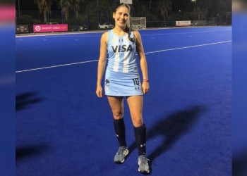 La misionera Josefina Sanabria tuvo su debut con la Selección Sub-18 de hockey