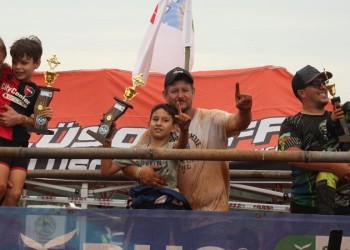 Pura emoción en el inicio del karting terrado