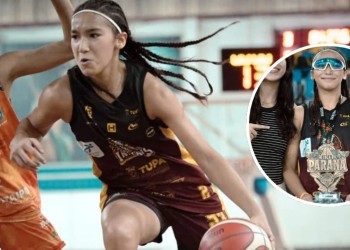 Paulina, la “Niña Maravilla”, MVP de la Copa Paraná en Brasil