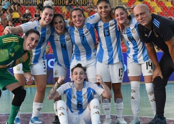 La Selección femenina de Futsal jugará la final de la Copa América y ya clasificó al Mundial