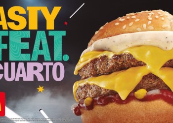 Llegó a Misiones la nueva Tasty Feat Cuarto de McDonald’s: el match perfecto de dos clásicos