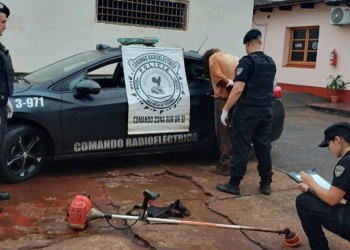 Detenido por hurto y disturbios con un machete en Oberá