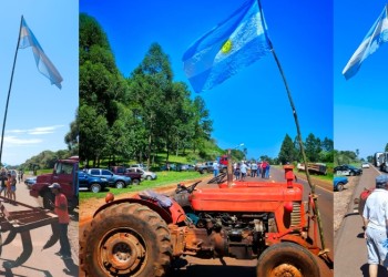 Protesta de yerbateros en San Vicente por los bajos precios