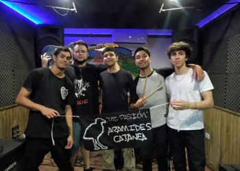 Aramides Cajanea cumple dos años como banda y lo celebra a puro rock