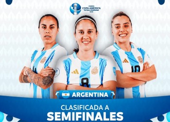 Argentina ya está en semifinales de la Copa América de Futsal
