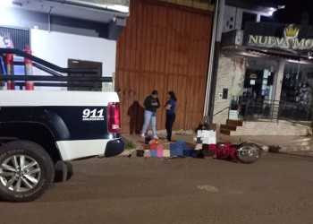 Dos jóvenes resultaron heridas en choque de motos en Jardín América