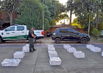 Gendarmería incauta más de 17 mil paquetes de cigarrillos de contrabando en Misiones