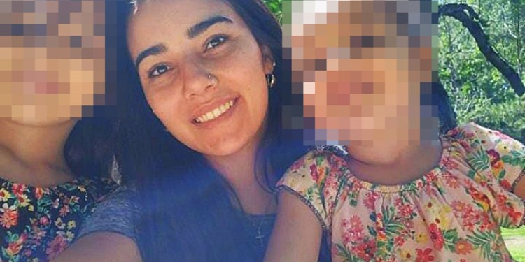 LA IMAGEN QUE RECLAMA LA VÍCTIMA. Poder volver a su casa, recuperar la tenencia de sus hijas y que las tres juntas sonrían.