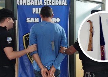 Apuñaló a un policía porque no quería que recorrieran el barrio