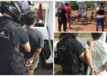 Recuperaron tres motocicletas robadas y arrestaron a cuatro delincuentes