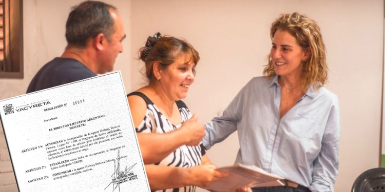 IRREGULAR. Dolores Dolberg (primera de la derecha) fue funcionaria de los macristas Schiavoni y Goerling, se retiró y volvió como funcionaria de La Libertad Avanza, para retirarse.