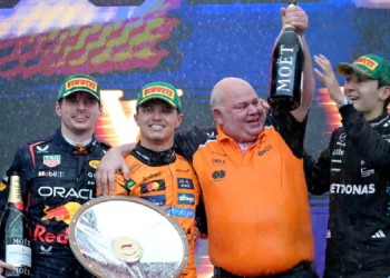 Lando Norris se hizo fuerte en un caótico arranque de la Fórmula 1