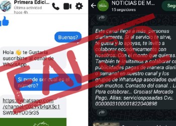 PRIMERA EDICIÓN jamás pide aportes económicos y cuenta con redes sociales propias