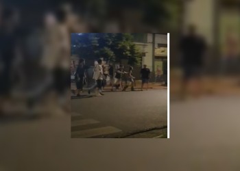 Escándalo en Apóstoles: concejal fue filmado en una pelea a la salida de su boliche