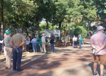 Como cada miércoles, los jubilados se movilizaron para visibilizar sus reclamos